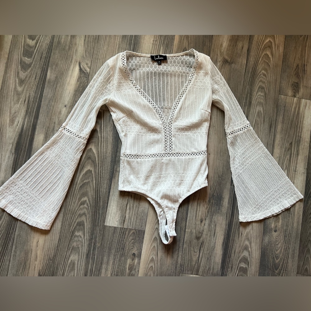 Lulus white bodysuit